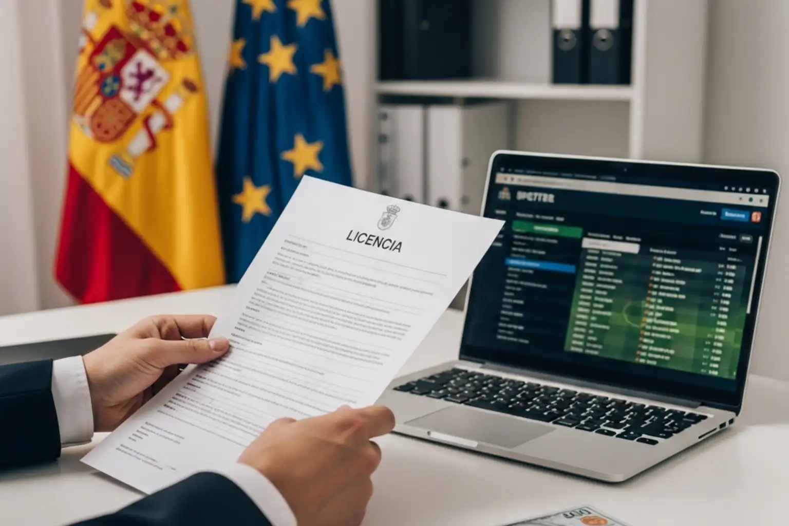 Regulación de apuestas deportivas en España con licencia DGOJ para apostar al fútbol argentino